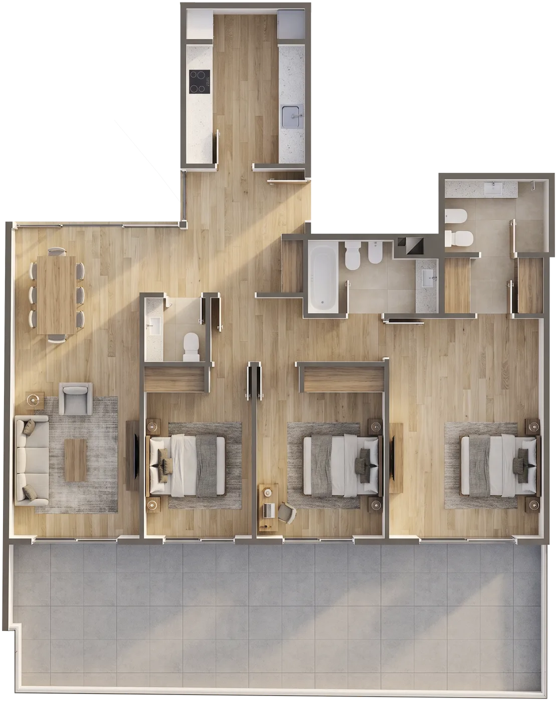 Plano Departamento 601