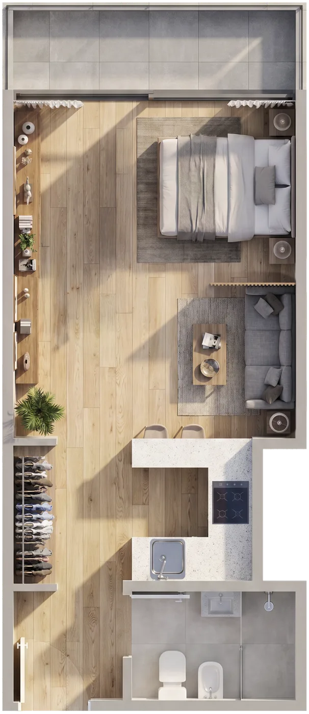 Plano Departamento 404